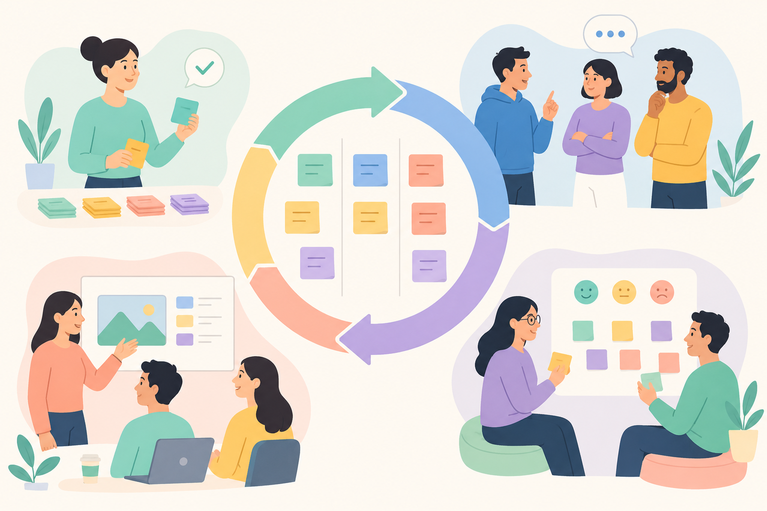 Các hoạt động chính trong Agile Scrum